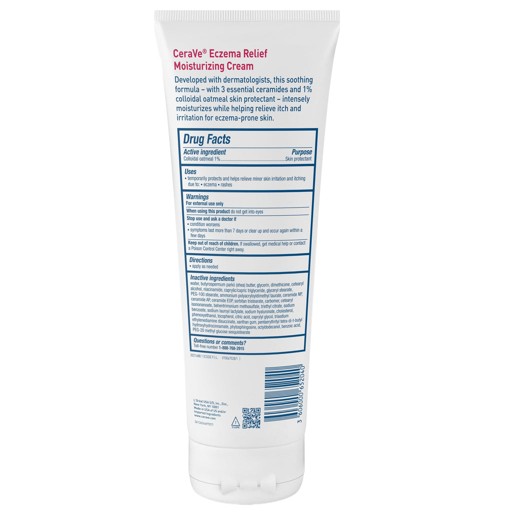 CeraVe Eczema Relief Moisturizing Cream 8 fl oz