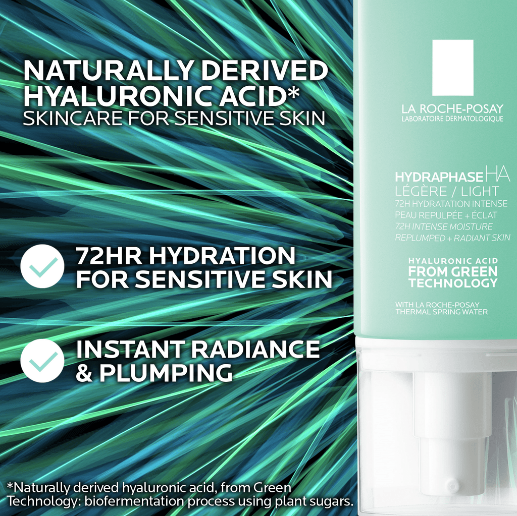 La Roche-Posay Hydraphase HA Light Hyaluronic Acid Face Moisturizer, 1.7 fl oz