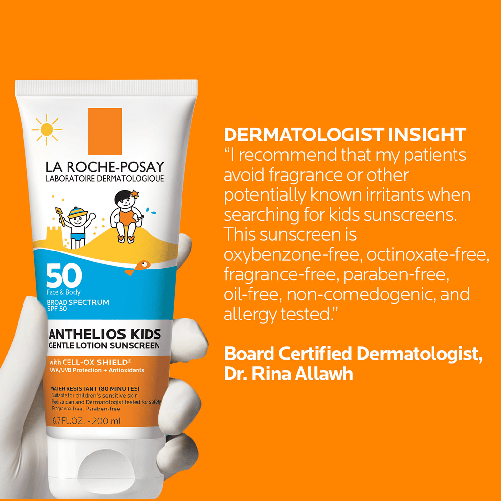 La Roche-Posay Anthelios Kids Gentle Lotion Sunscreen SPF 50, 3.0 fl oz