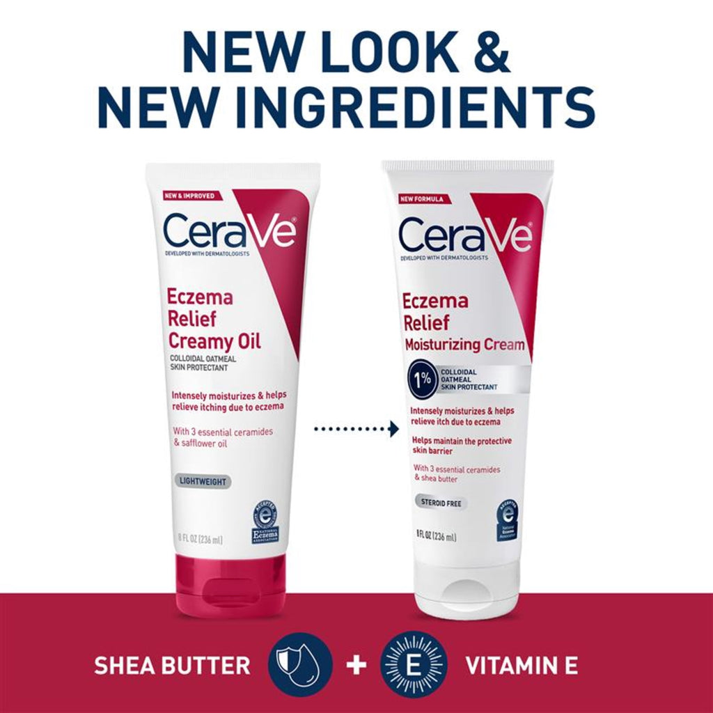 CeraVe Eczema Relief Moisturizing Cream 8 fl oz