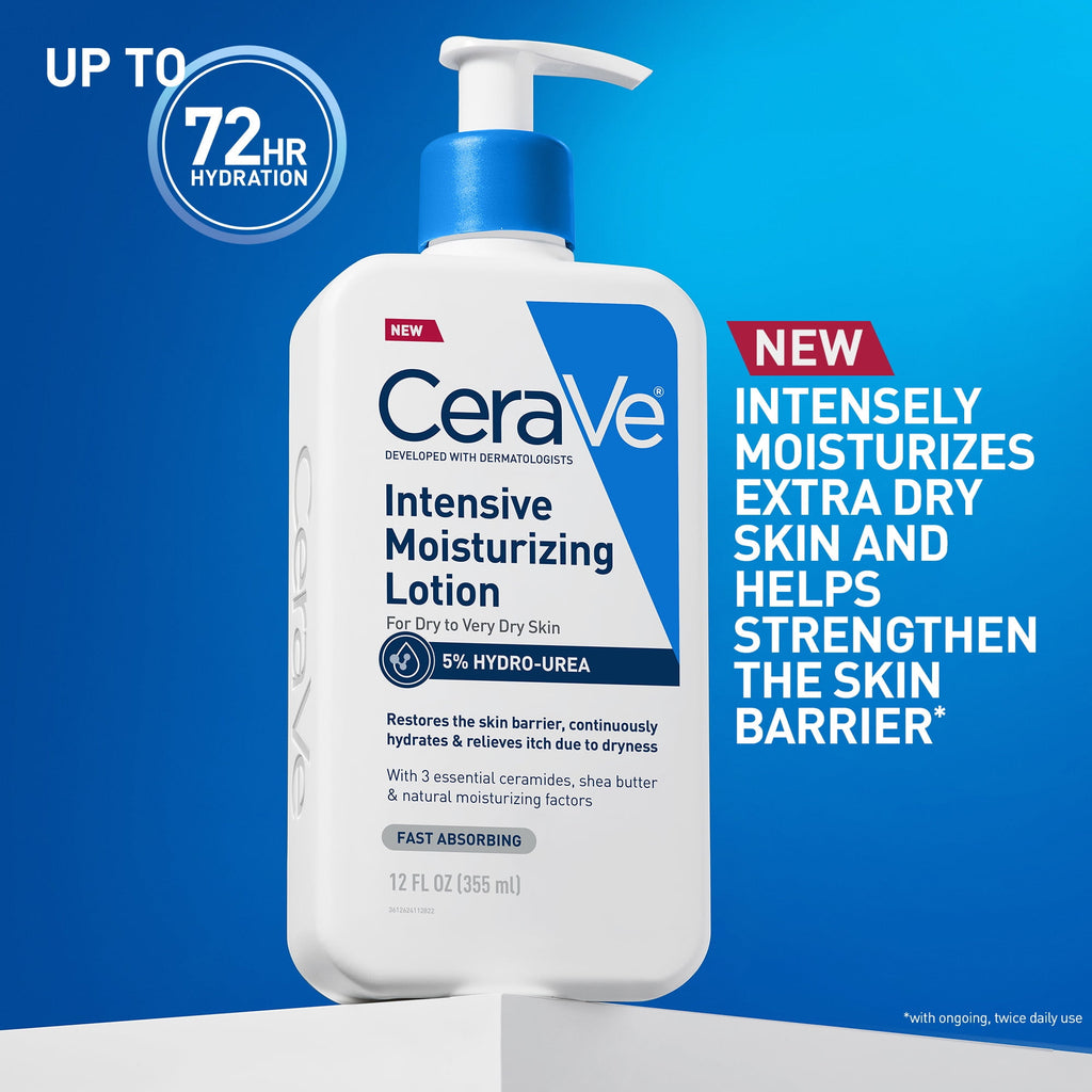 CeraVe Intensive Moisturizing Body Lotion for Dry to Very Dry Skin + Itch Relief