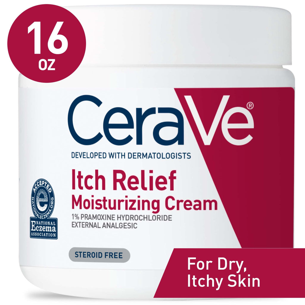CeraVe Itch Relief Steroid-Free Body Cream 16 oz