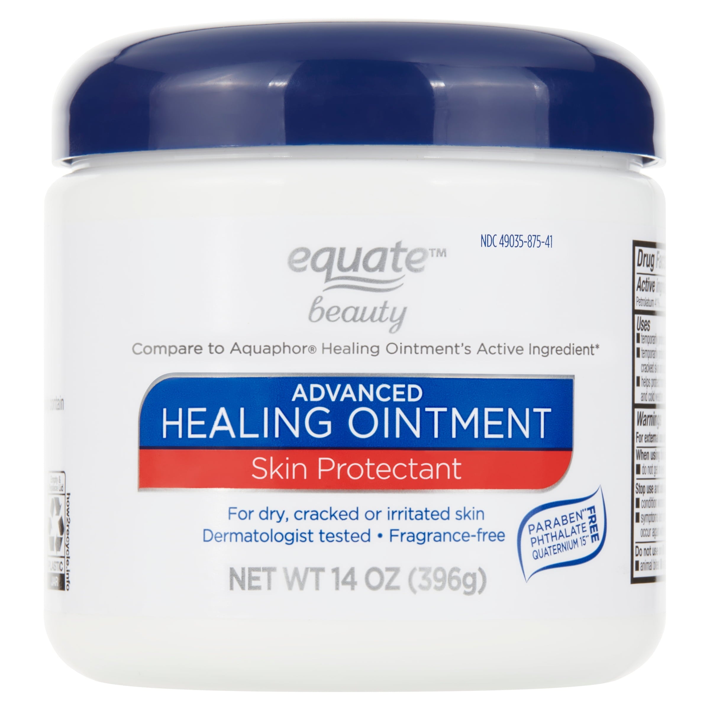 (3 pack) Equate Beauty Advanced Healing Ointment, 14 oz