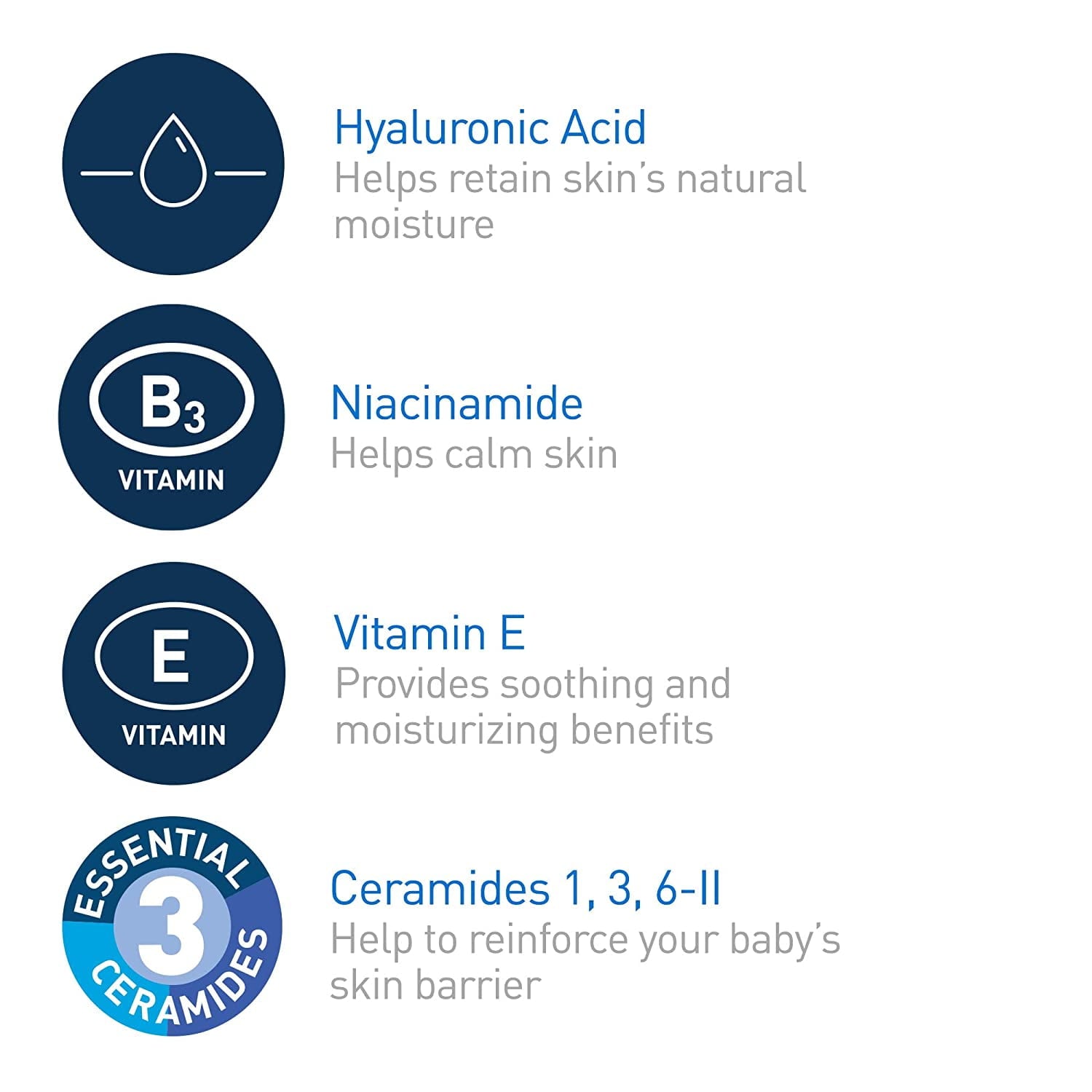 4 Pack CeraVe Baby Lotion, Paraben and Fragrance Free, 8 Ounce