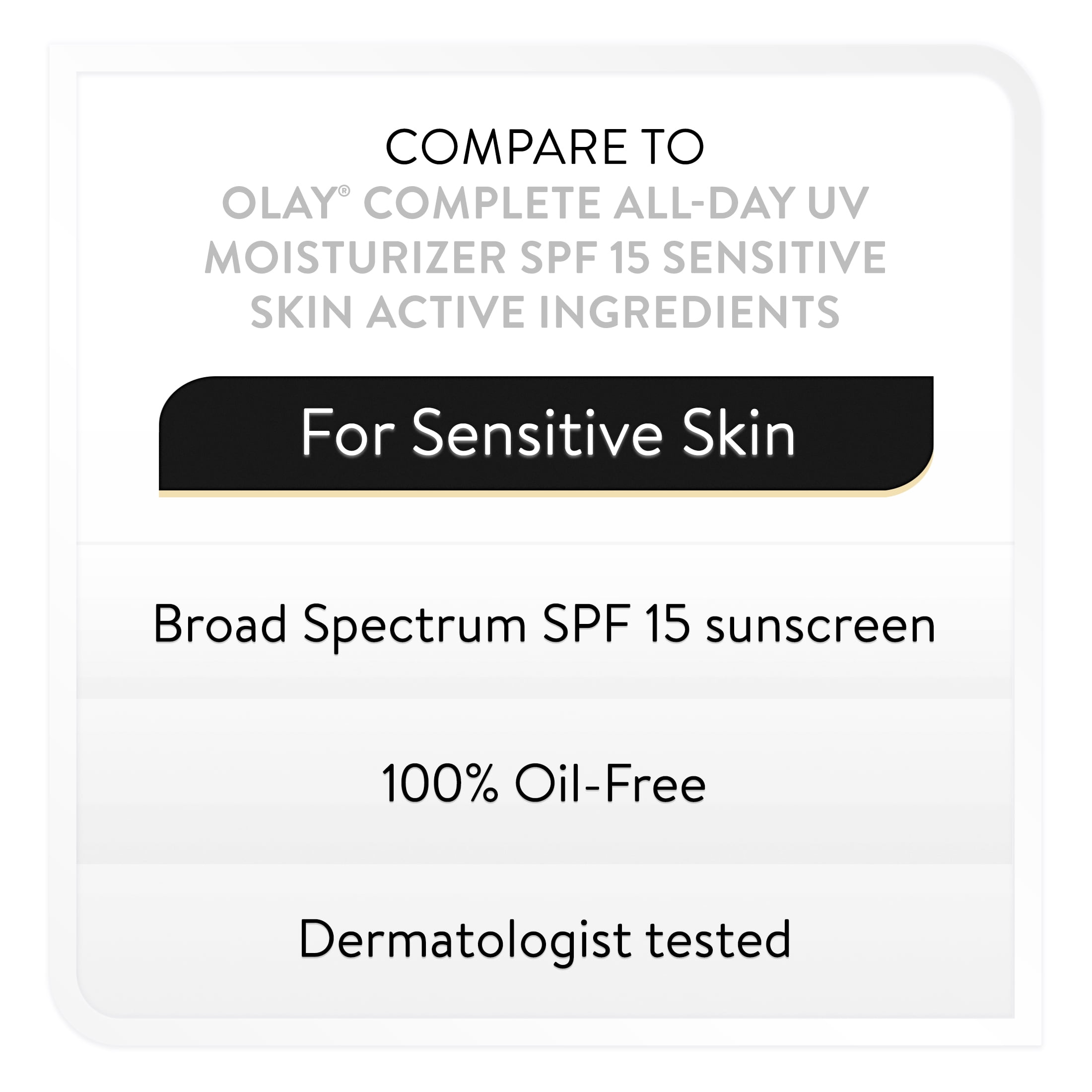 Equate Beauty All-Day Broad Spectrum Sunscreen Moisturizing Lotion, SPF 15, 6 fl oz
