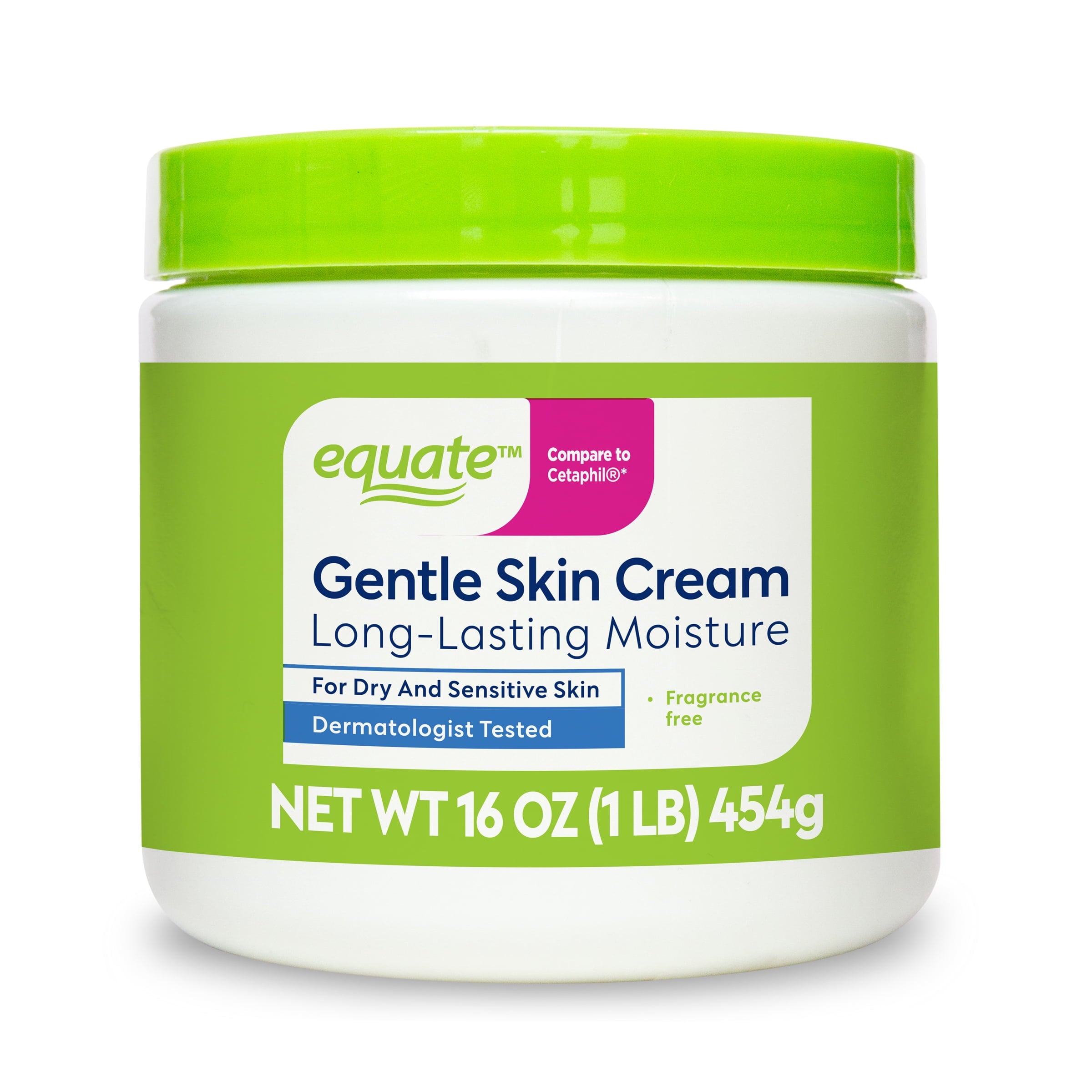 (3 pack) Equate Gentle Skin Cream, 16 oz