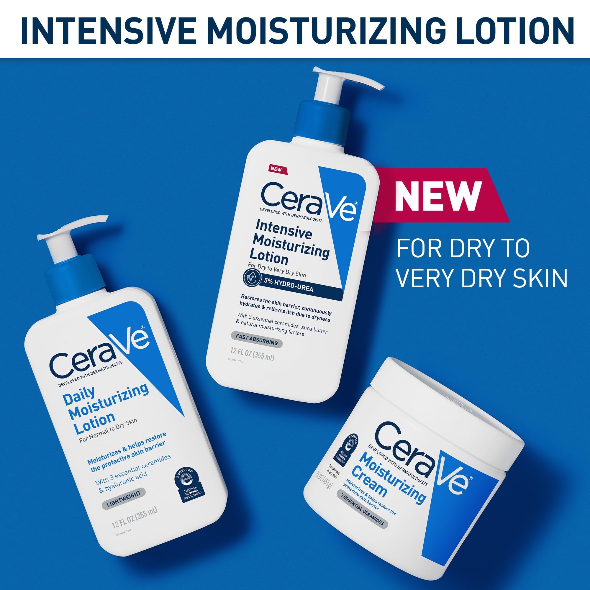 CeraVe Intensive Moisturizing Body Lotion for Dry to Very Dry Skin + Itch Relief