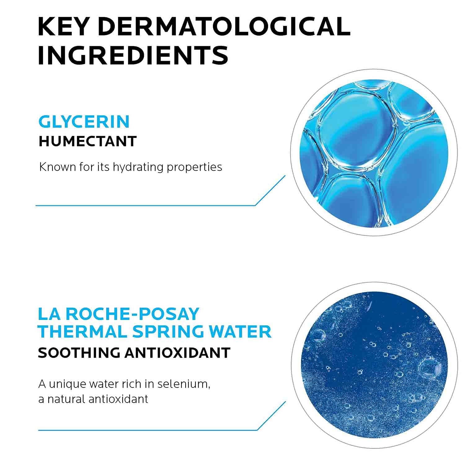 La Roche-Posay Toleriane Sensitive Fluide Protective Moisturizer, 1.35 Fl Oz