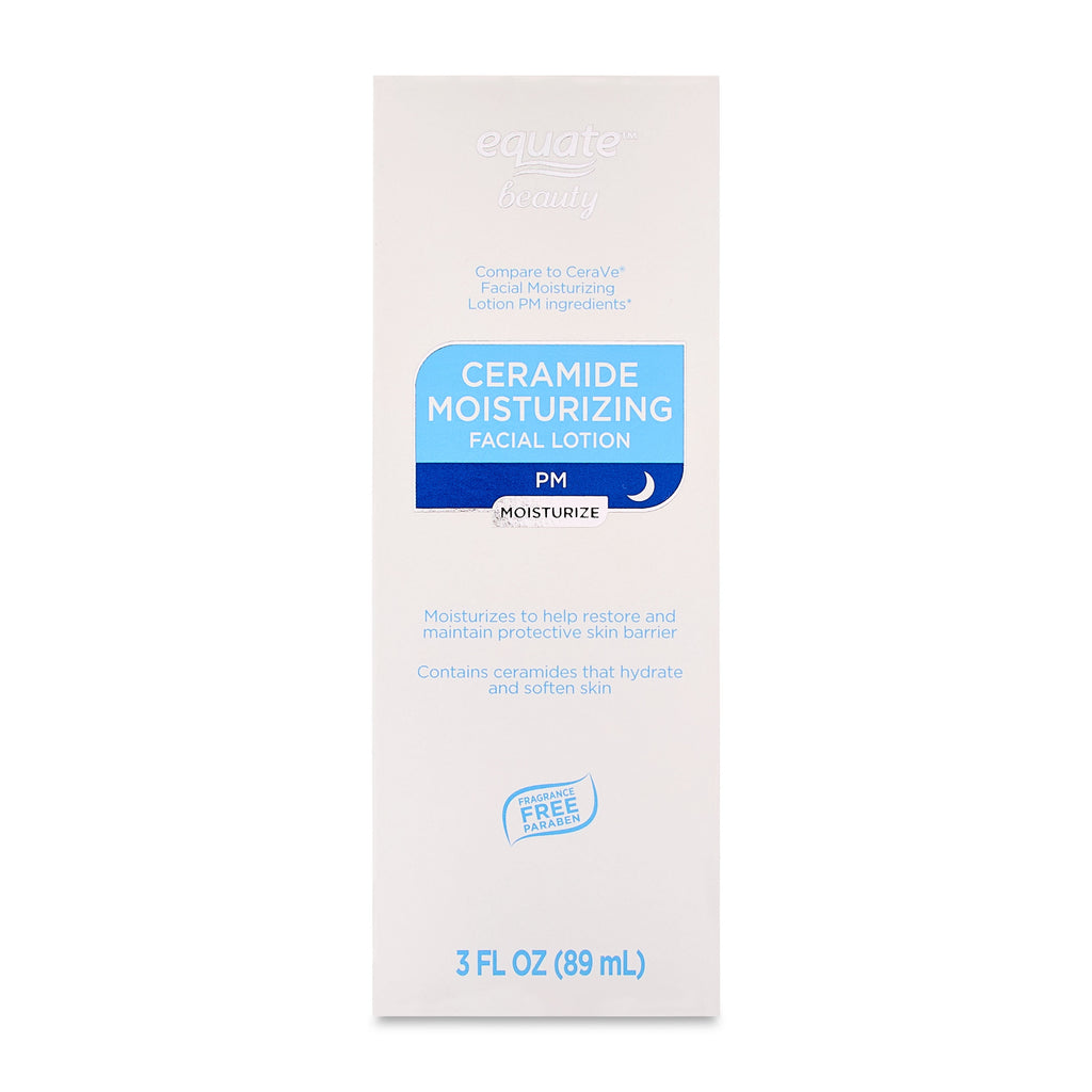 Equate Facial Moisturizing Lotion PM, 3 fl oz