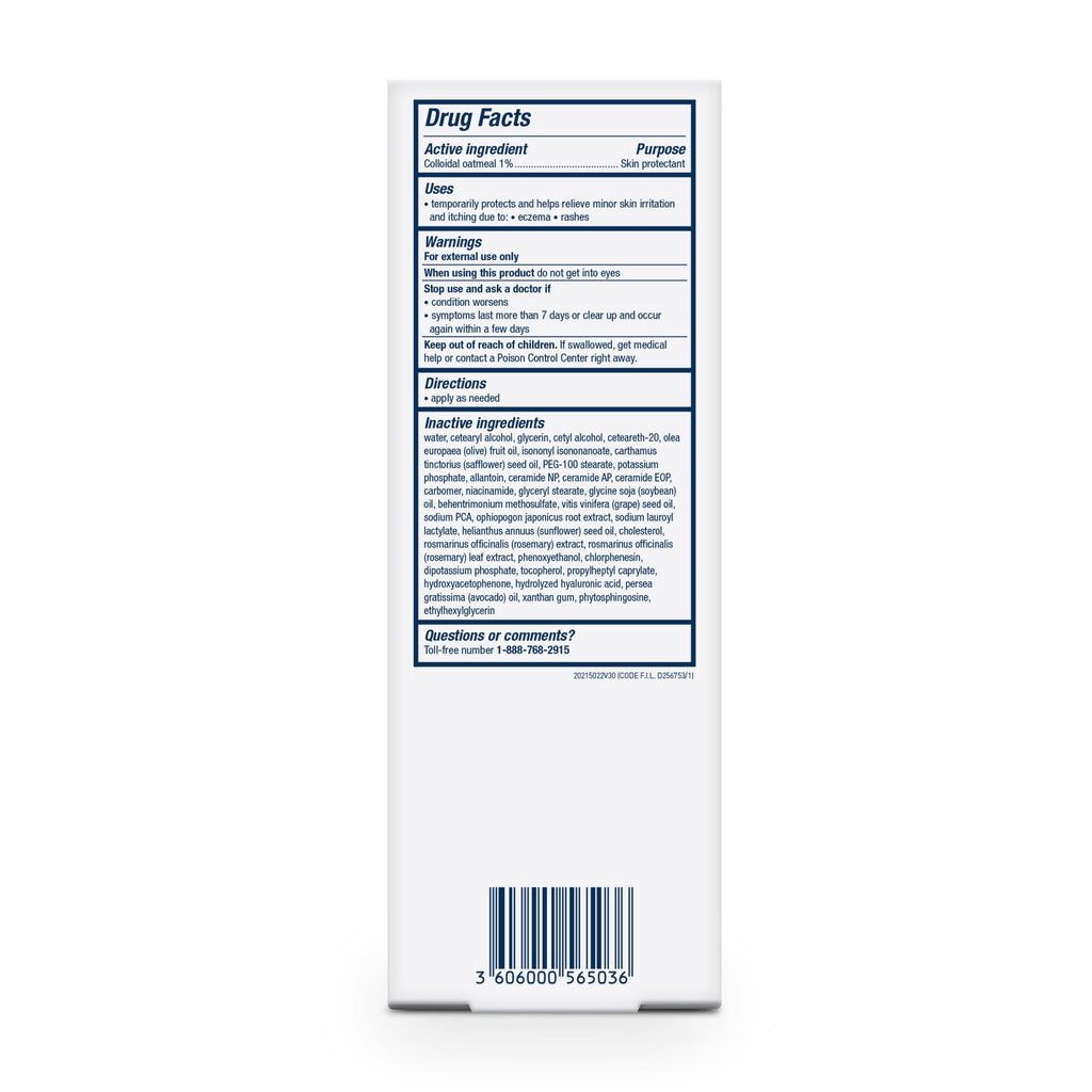 (3 pack) CeraVe Eczema Relief Creamy Body Oil for Itchy Dry Skin with Colloidal Oatmeal, 3.4 fl oz