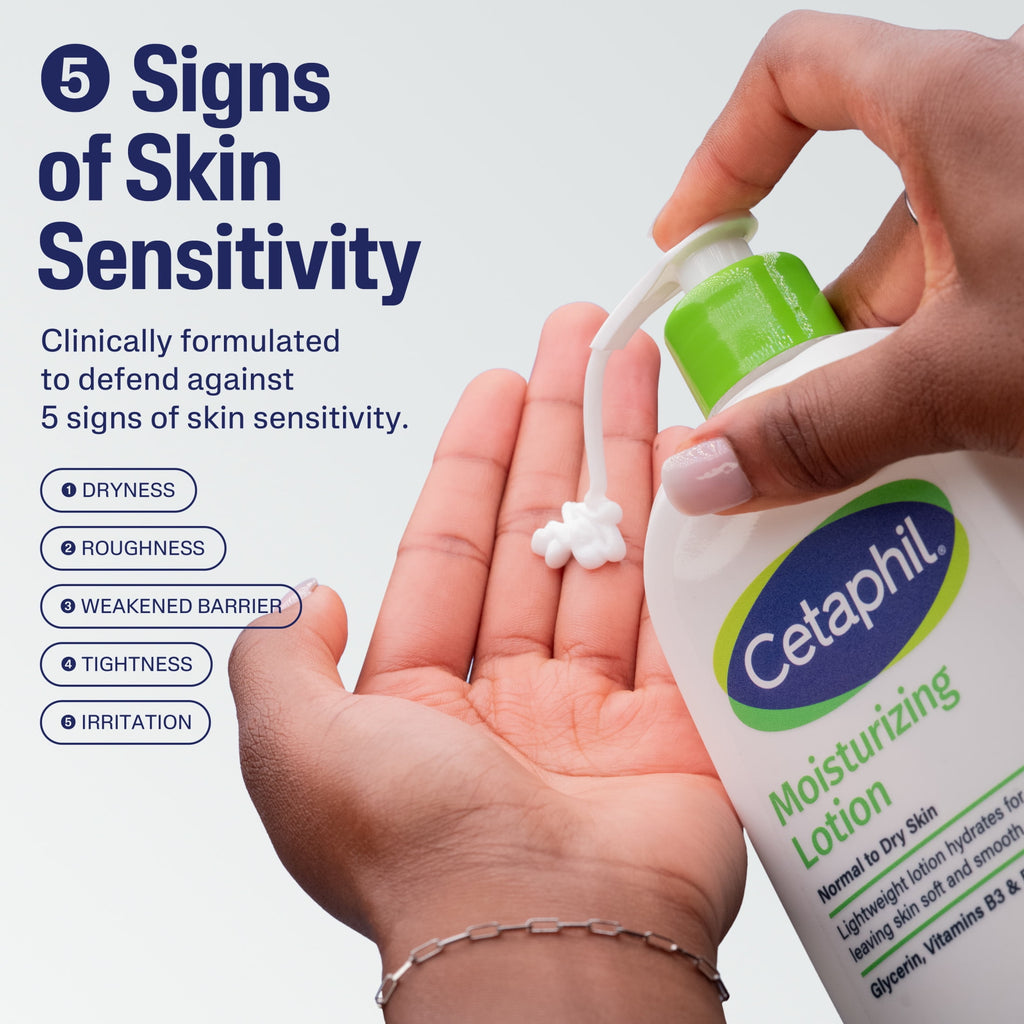 Cetaphil Moisturizing Face and Body Lotion for Normal to Dry Skin, Hydrating Fragrance Free, 16 fl oz