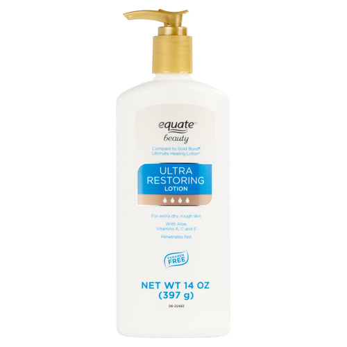 (3 pack) Equate Beauty Ultra Restoring Lotion, 14 fl oz