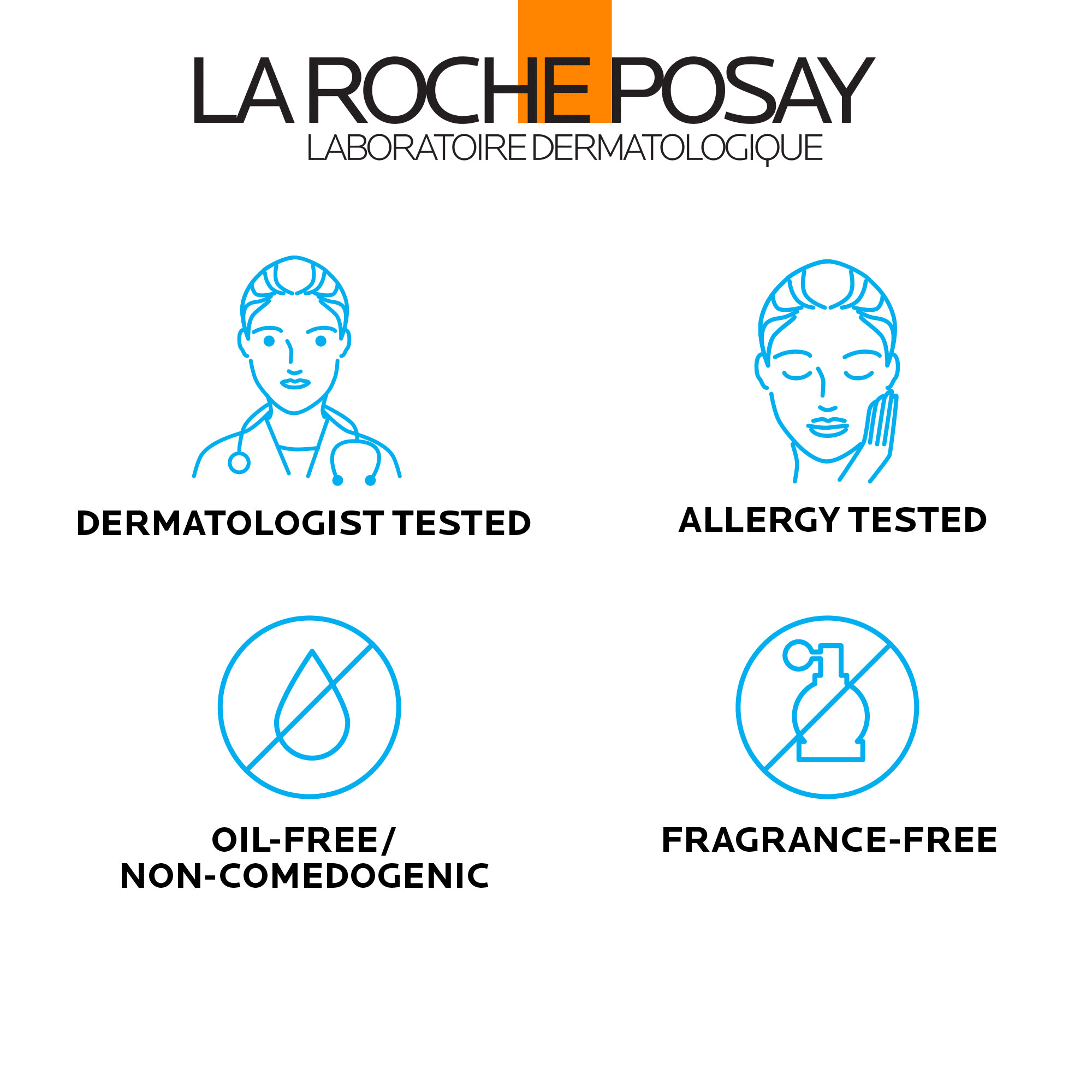 La Roche-Posay Anthelios Ultra Light Fluid Facial Sunscreen Fluid SPF 60 for All Skin Types, 1.7 fl oz